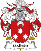 Spanish Coat of Arms for Galbán or Galván