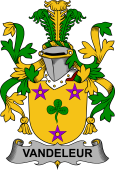 Irish Coat of Arms for Vandeleur