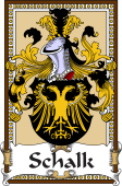 German Coat of Arms Wappen Bookplate  for Schalk