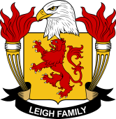 American Coat of Arms for Leigh