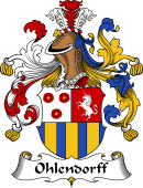 German Wappen Coat of Arms for Ohlendorff
