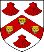 English Family Shield for Benington