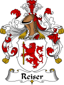 German Wappen Coat of Arms for Reiser