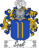 Araldica Italiana Coat of arms used by the Italian family Scali
