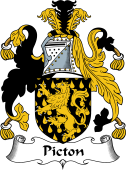 English Coat of Arms for Picton