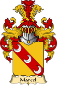 French Family Coat of Arms (v.23) for Marcel