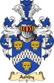 English Coat of Arms (v.23) for the family Ashby