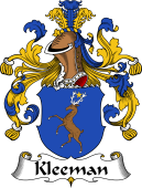 German Wappen Coat of Arms for Kleeman