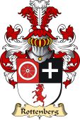 v.23 Coat of Family Arms from Germany for Rottenberg