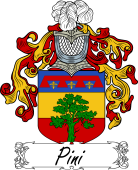 Araldica Italiana Coat of arms used by the Italian family Pini