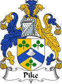 Irish Coat of Arms for Pike or Pyke
