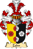 v.23 Coat of Family Arms from Germany for Zahn