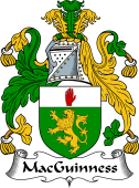 Irish Coat of Arms for MacGuinness or MacGinnis