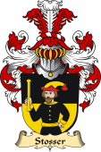 v.23 Coat of Family Arms from Germany for Stosser
