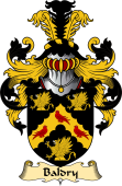 English Coat of Arms (v.23) for the family Baldry
