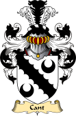 Scottish Family Coat of Arms (v.23) for Cant