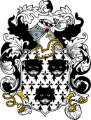 English or Welsh Coat of Arms for Larkin (Kent, Cambridge, and Herefordshire)