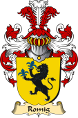 v.23 Coat of Family Arms from Germany for Romig