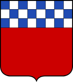 French Family Shield for Ailly
