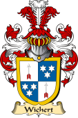 v.23 Coat of Family Arms from Germany for Wichert
