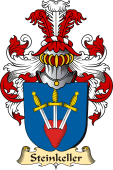 v.23 Coat of Family Arms from Germany for Steinkeller