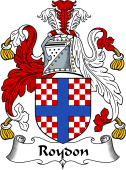 English Coat of Arms for the family Roydon