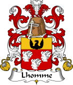 Coat of Arms from France for Lhomme (Homme l')