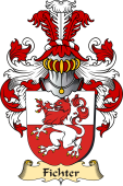 v.23 Coat of Family Arms from Germany for Fichter