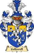 English Coat of Arms (v.23) for the family Goldwell