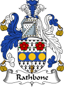 English Coat of Arms for Rathbone
