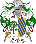 Spanish Coat of Arms for Acebes or Aceves