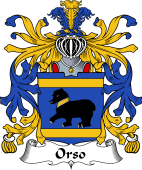 Italian Coat of Arms for Orso