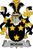 Irish Coat of Arms for Moran or O'Moran