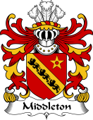 Welsh Coat of Arms for Middleton (Daughter m. Rhirid ap Dafydd)