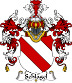 German Wappen Coat of Arms (v.25) Schlägel or Schlegel