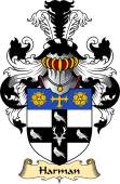 English Coat of Arms (v.23) for the family Harman