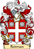 English or Welsh Family Coat of Arms (v.23) for Redman (Norfolk)