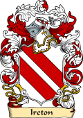 English or Welsh Family Coat of Arms (v.23) for Ireton (Lord Mayor of London, 1659)