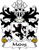 Welsh Coat of Arms for Madog (AP MAREDUDD, Prince of Powys)