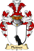 v.23 Coat of Family Arms from Germany for Pleitner