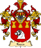 Italian Family Coat of Arms (v.25a) Rocca