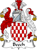 English Coat of Arms for the family Beche or Beech