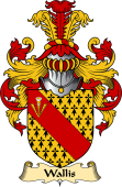 English Coat of Arms (v.23) for the family Wallis II