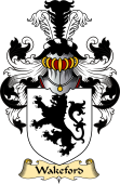 English Coat of Arms (v.23) for the family Wakeford