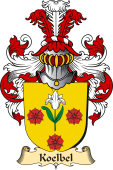 v.23 Coat of Family Arms from Germany for Koelbel
