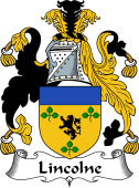 Irish Coat of Arms for Lincolne
