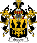 Italian Family Coat of Arms (v.25b) Gigliotti