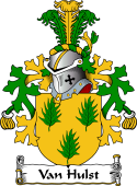 Dutch Coat of Arms for Van Hulst
