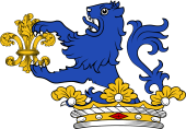Family crest from Ireland for Goodwin (1698)