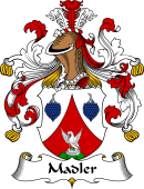 German Wappen Coat of Arms for Madler